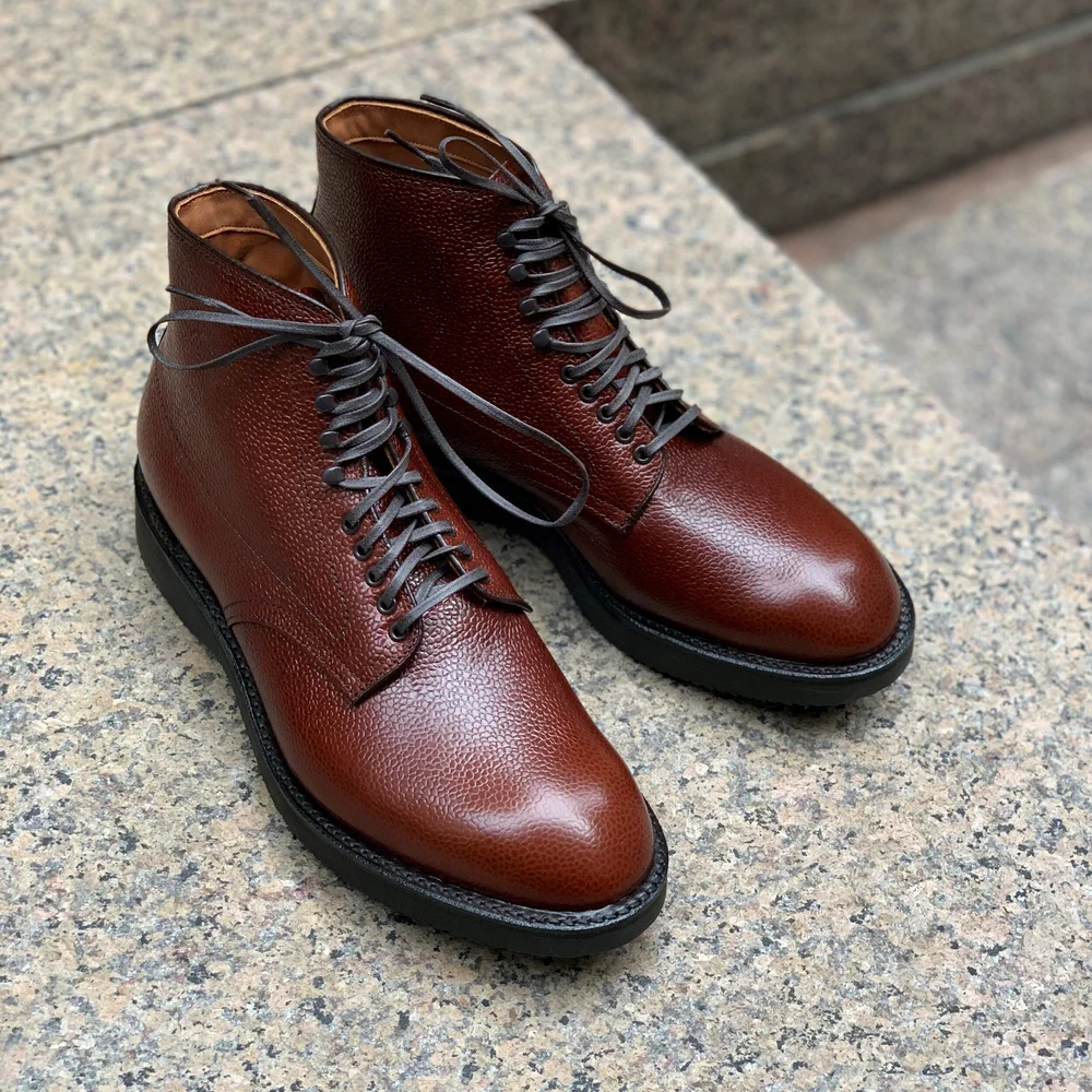 #D5803 Brown Scotch Grain — mouldedshoe